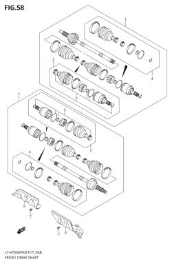 058 - FRONT DRIVE SHAFT
