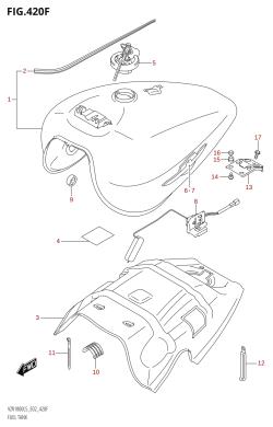 420F - FUEL TANK (VZR1800BZUF:L5:E19)