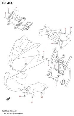48A - COWL BODY INSTALLATION PARTS (MODEL K4 /​ K5 /​ K6)