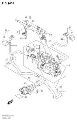 140F - THROTTLE BODY (VZR1800BZUF:L5:E19)