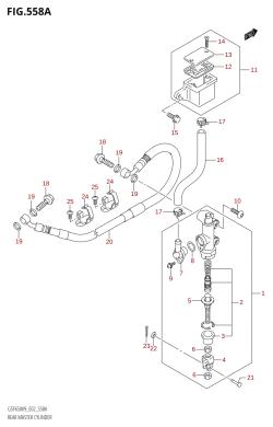 558A - REAR MASTER CYLINDER (GSF650,GSF650S,GSF650U,GSF650SU)