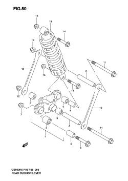 050 - CUSHION LEVER (MODEL K3)