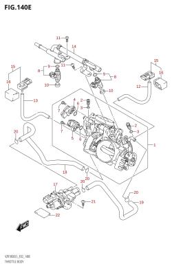 140E - THROTTLE BODY (VZR1800BZ:L5:E19)