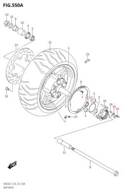 550A - REAR WHEEL