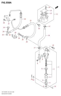 558A - REAR MASTER CYLINDER (GSF1250SA)