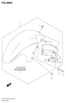 460A - FRONT FENDER (GSX1300RA:L7:E03)