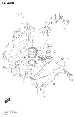 420B - FUEL TANK (LT-A500X:M2:P28)