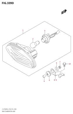 339D - REAR COMBINATION LAMP (LT-A750XPZ:L6:P33)