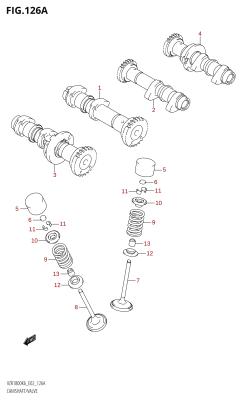 126A - CAMSHAFT /​ VALVE