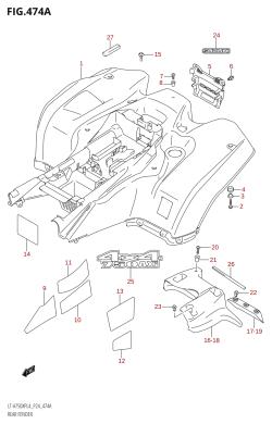 474A - REAR FENDER