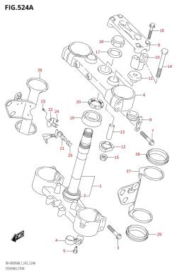 524A - STEERING STEM