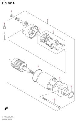 301A - STARTING MOTOR