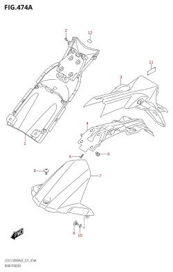 474A - REAR FENDER