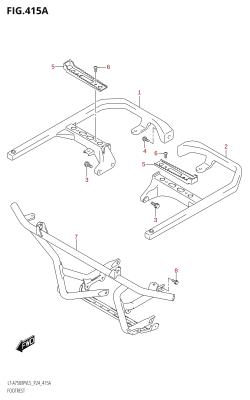 415A - FOOTREST