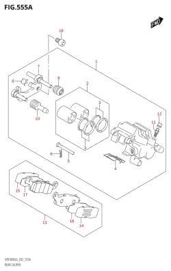 555A - REAR CALIPER