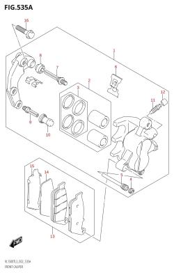 535A - FRONT CALIPER