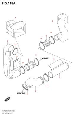 118A - BELT COOLING DUCT