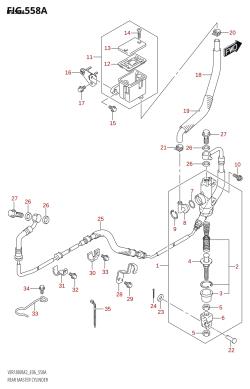 558A - REAR MASTER CYLINDER