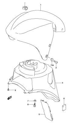 33B - FRONT FENDER (MODEL K3)