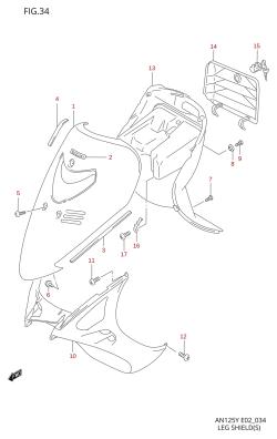034 - LEG SHIELD (MODEL S)