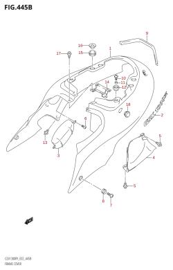 445B - FRAME COVER (Y)