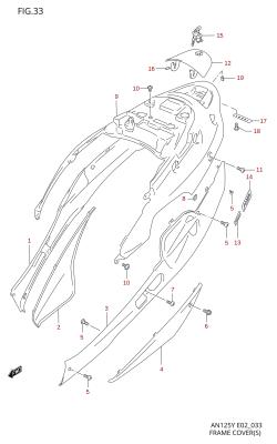 033 - FRAME COVER (MODEL S)
