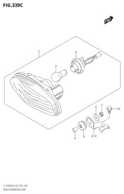 339C - REAR COMBINATION LAMP (LT-A750XP:L8:P33)