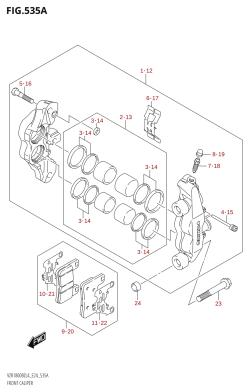 535A - FRONT CALIPER