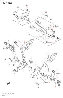 415A - FOOTREST