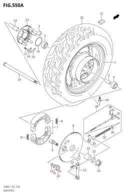 550A - REAR WHEEL