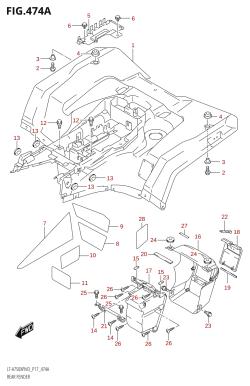 474A - REAR FENDER (LT-A750XPM3_P17)