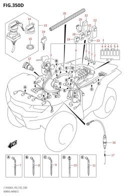 350D - WIRING HARNESS (LT-A500XP:L9:P03)