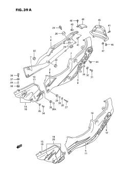 39A - FRAME COVER (MODEL P)