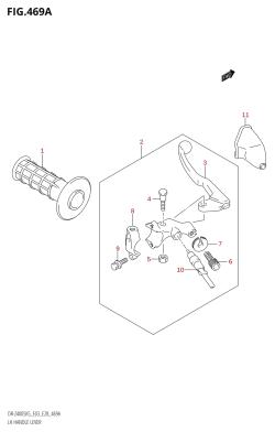 469A - LH HANDLE LEVER