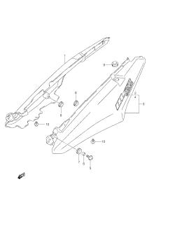 055 - SEAT TAIL COVER (MODEL K4)
