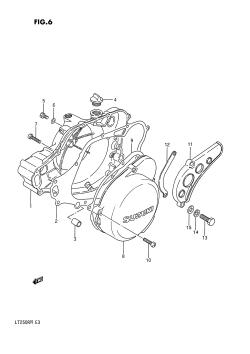 006 - CRANKCASE COVER (MODEL F /​ G)