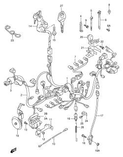 31A - WIRING HARNESS (MODEL W /​ X)