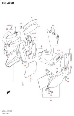 445D - FRAME COVER (VZ800UE:L1:E19)