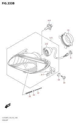 333B - HEADLAMP (LT-A750XPB:L7:P28)