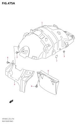 475A - REAR FENDER BRACE