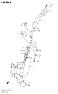 524A - STEERING STEM