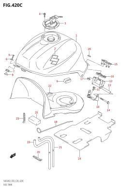 420C - FUEL TANK (K5,K6)
