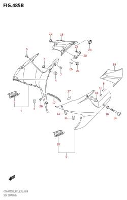485B - SIDE COWLING