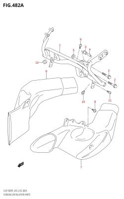 482A - COWLING INSTALLATION PARTS