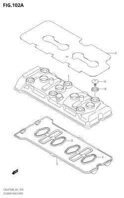 102A - CYLINDER HEAD COVER