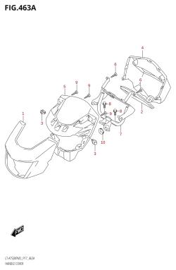 463A - HANDLE COVER (LT-A750XPM3_P17)