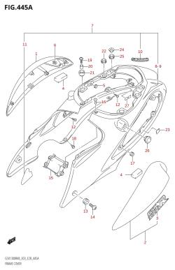 445A - FRAME COVER (K8)