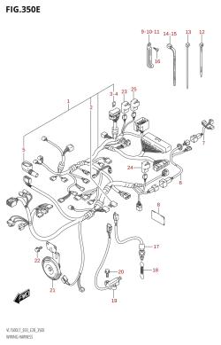 350E - WIRING HARNESS (VL1500T:L7:E03)