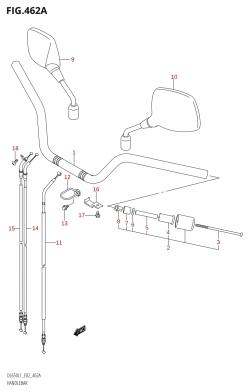 462A - HANDLEBAR (DL650:L1:E02)