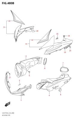 480B - AIR INTAKE PIPE